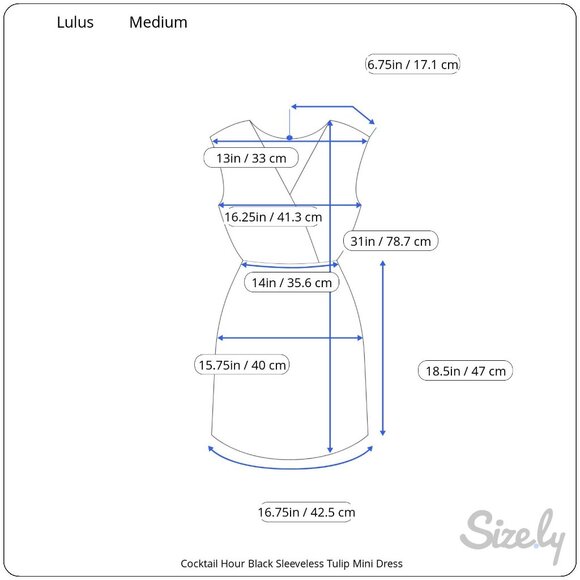 Lulus Cocktail Hour Black Sleeveless Pleated Tulip Hem Mini Dress M - Picture 8 of 8